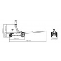 OWH1.5 Holzmann visureigių domkratas