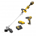 DCMST561DCD DeWALT 18V sulankstomas trimeris + suktuvas-gręžtuvas (2x5.0 Ah)
