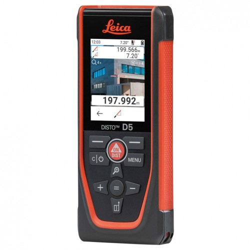 Leica Disto D5 atstumų matuoklis (200 m)