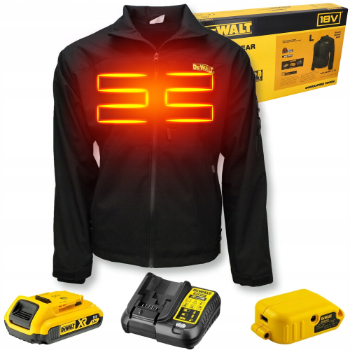 DCHJ090BD1 DeWALT akumuliatorinė šildoma striukė
