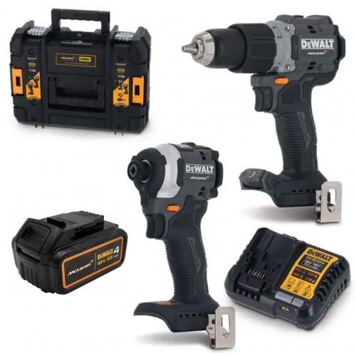 DCK200MM1T DeWALT McLaren Edition 18V suktuvų rinkinys (1x4.0 Ah)