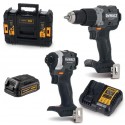 DCK200ME1GT DeWALT McLaren Edition 18V suktuvų rinkinys (1x1.7 Ah)