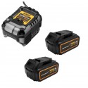 DCB1102MM2 DeWALT McLaren Edition 18V akumuliatorių ir kroviklio rinkinys (2x4.0 Ah)