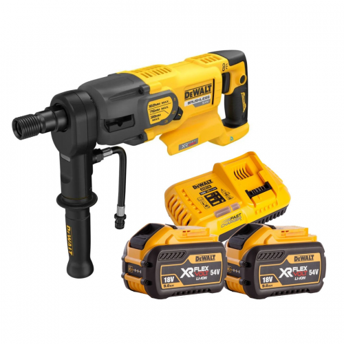 DCD150X2 DeWALT FLEXVOLT 54V deimantinis gręžtuvas (2x9.0 Ah)