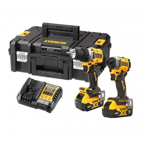 DCK2051P2T DeWALT 18V suktuvų rinkinys (2x5.0 Ah)