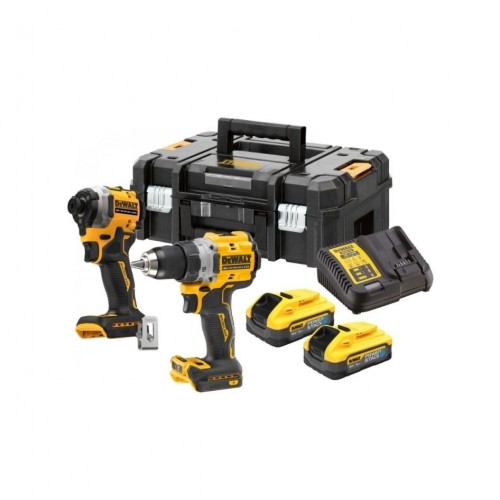 DCK2051P2T DeWALT 18V suktuvų rinkinys (2x5.0 Ah)