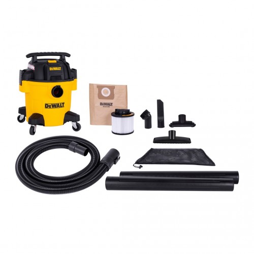 DXV20PTA DeWALT 20l sauso ir drėgno valymo siurblys su elektros lizdu 1050W