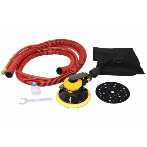 ROS 650DB MIRKA pneumatinis orbitinis šlifuoklis 150mm su dulkių maišeliu
