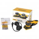MIRKA DEOS 343CV elektrinis šlifuoklis 75x100mm