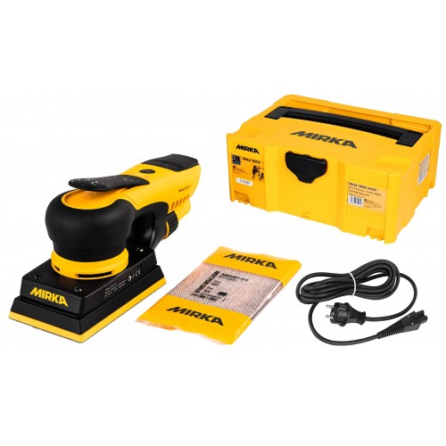 MIRKA DEOS 353CV elektrinis šlifuoklis su lagaminu 81x133mm