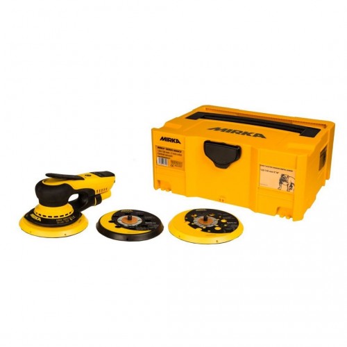 MIRKA DEROS 5650CV elektrinis orbitinis šlifuoklis 125/150mm ORBIT 5,0