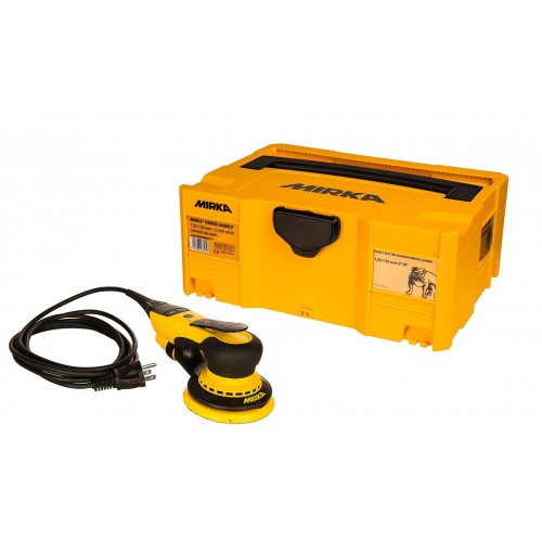MIRKA DEROS 5650CV elektrinis orbitinis šlifuoklis 125/150mm ORBIT 5,0