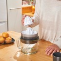 BXCJ30E Black+Decker citrusinių vaisių sulčiaspaudė su 1l stikliniu indu 30W