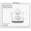 BXCJ25E Black+Decker citrusinių vaisių sulčiaspaudė su 0.35l plastikiniu indu 25W