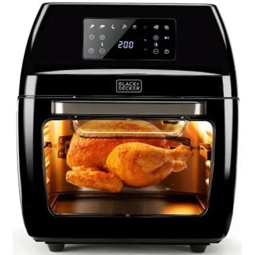 BXAFO1200E Black+Decker karšto oro gruzdintuvė 12l 1700W