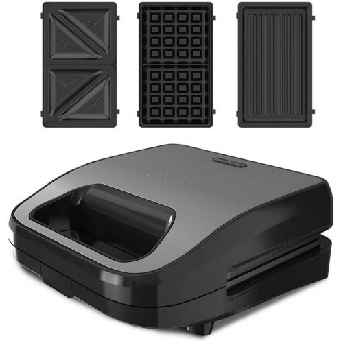 BXSA754E Black+Decker sumuštinių keptuvė 3in1 750W