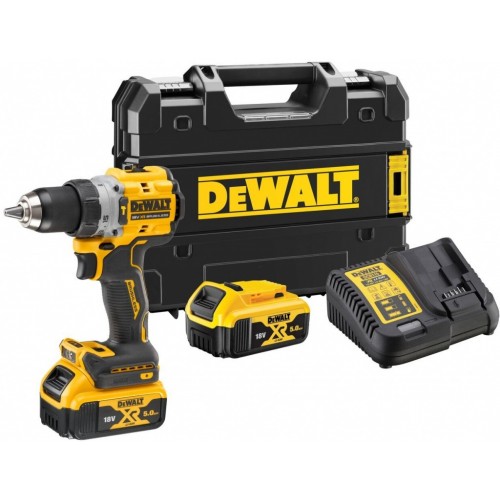 DCD805E2T DeWALT 18V suktuvas-smūginis gręžtuvas (2x1.7 Ah)