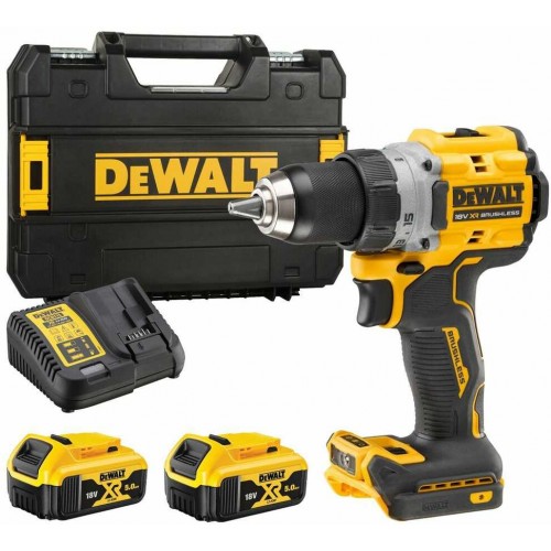 DCD800P2T DeWALT 18V suktuvas-gręžtuvas (2x5.0 Ah)