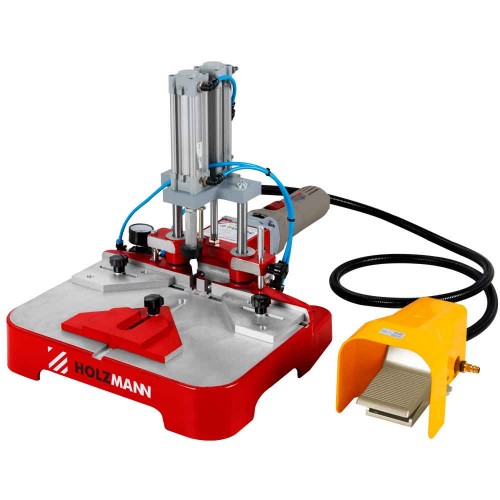 KNF2PNEU_230V Holzmann pneumatinės dvigubo frezavimo staklės