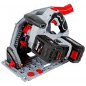 TAS165AKKU Holzmann 2x20V įleidžiamas diskinis pjūklas 165mm (2x4.0 Ah)