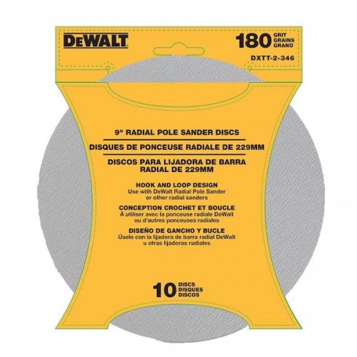 2-346 DeWALT Šlifavimo diskeliai 10vnt 228mm