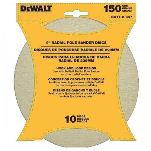 2-347 Dewalt Šlifavimo diskas 150 10vnt. 228mm