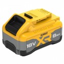 DCH273W1C DeWALT 18V SDS-Plus perforatorius ir minkštas krepšys (1x8.0 Ah)