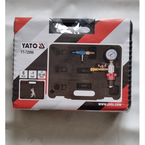 EKSPOZICINĖ YT-72996 YATO VAKUUMINIO AUŠINIMO SISTEMOS UŽPILDYMO RINKINYS