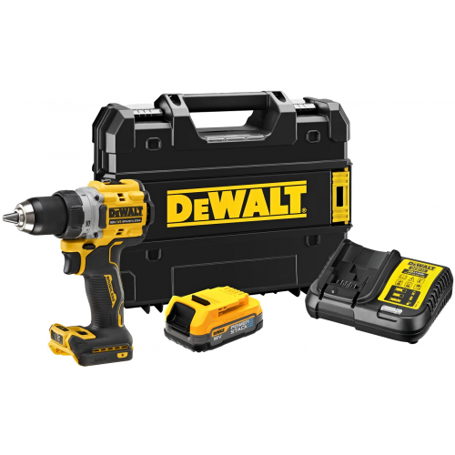 DCD800P2T DeWALT 18V suktuvas-gręžtuvas (2x5.0 Ah)