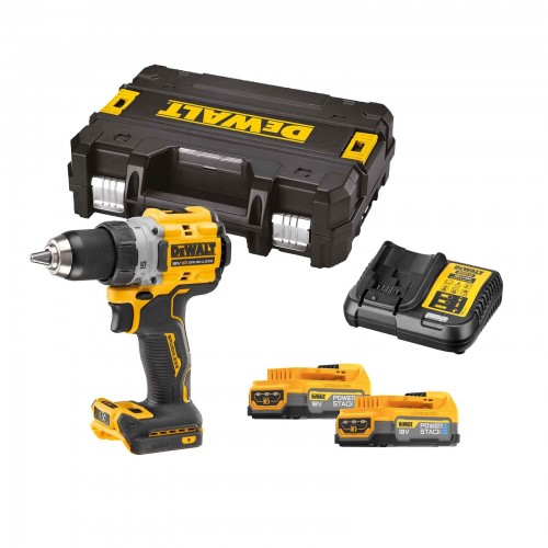 DCD800P2T DeWALT 18V suktuvas-gręžtuvas (2x5.0 Ah)