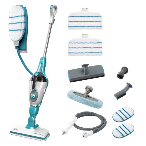FSMH1351SM Black+Decker 9in1 garinė šluota 1300W