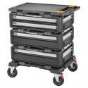 DWST08530-1 DeWALT TOUGHSYSTEM 2.0 DXL platforma su ratukais