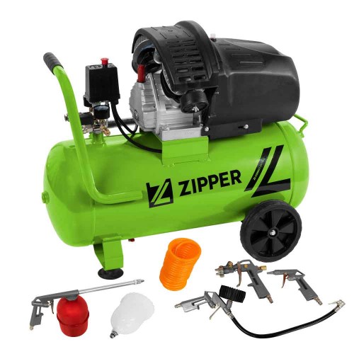 ZI-COM50-2V510E Zipper oro kompresorius 50l