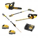 DCMK404W2 DeWALT 18V sodo ir daržo priežiūros rinkinys (2x8.0 Ah)