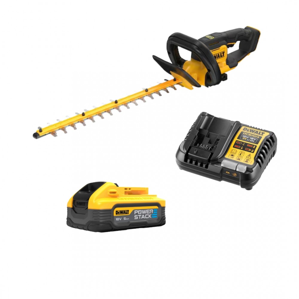 DCMHT564H1 DeWALT 18V gyvatvorių žirklės 55 cm (1x5.0 Ah)