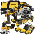 DCK502P3 DeWALT 18V įrankių rinkinys (3x5.0 Ah)