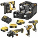 DCK428P3T DeWALT 18V įrankių rinkinys (3x5.0 Ah)