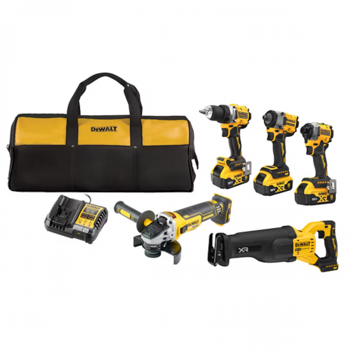 DCL509P3 DeWALT 18V įrankių rinkinys (3x5.0 Ah)