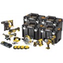 DCK865P4T DeWALT 18V įrankių rinkinys (4x5.0 Ah)