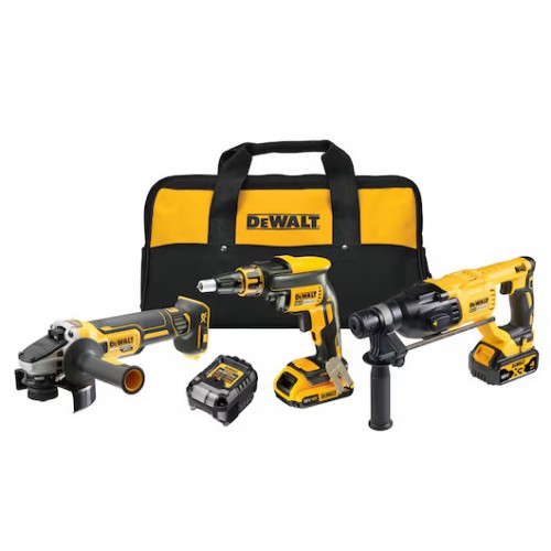 DCK308DM DeWALT 18V įrankių rinkinys (1x4.0 Ah) (1x2.0 Ah)