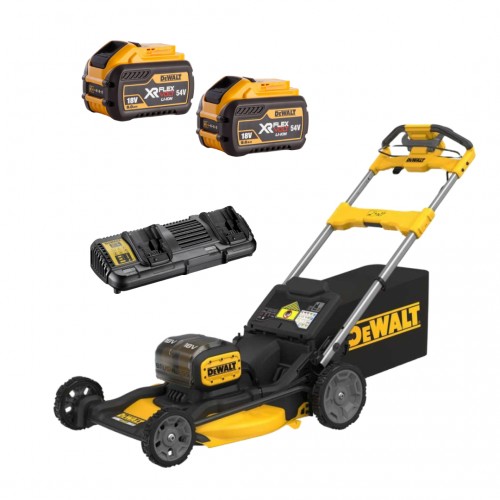 DCMWSP156X2 DeWALT 2x18V savaeigė akumuliatorinė žoliapjovė (2x9.0 Ah)