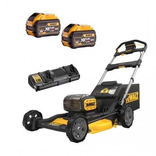DCMWSP134X2 DeWALT 2x18V akumuliatorinė žoliapjovė (2x9.0 Ah)