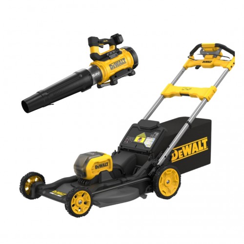 DCMWSP550N DeWALT 54V FLEXVOLT savaeigė žoliapjovė + DCMBL777N 54V lapų pūstuvas