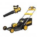 DCMWSP550N DeWALT 54V FLEXVOLT savaeigė žoliapjovė + DCMBL777N 54V lapų pūstuvas