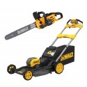 DCMWSP550N DeWALT 54V FLEXVOLT savaeigė žoliapjovė + DCMC575N 54V grandininis pjūklas 50 cm