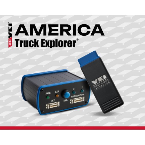 D2451K0006 Autovei Truck Explorer AMERICA rinkinys