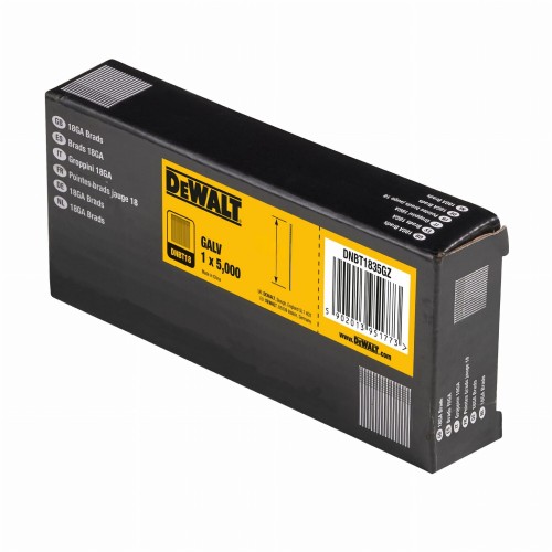 DeWALT nerūdijančio plieno 0° 1,25 mm vinys (25 - 50 mm) 5000 vnt.