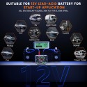 BM200 PRO LED ANCEL 12V automobilio akumuliatoriaus testeris – akumuliatoriaus būklės stebėjimo ir įkrovos talpos analizatorius