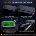 BM200 PRO LED ANCEL 12V automobilio akumuliatoriaus testeris – akumuliatoriaus būklės stebėjimo ir įkrovos talpos analizatorius