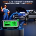 BM200 PRO LED ANCEL 12V automobilio akumuliatoriaus testeris – akumuliatoriaus būklės stebėjimo ir įkrovos talpos analizatorius